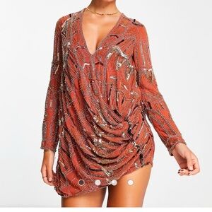 ASOS beautiful embellished dress!